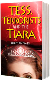 the cover of tess, terrorists and the tiara